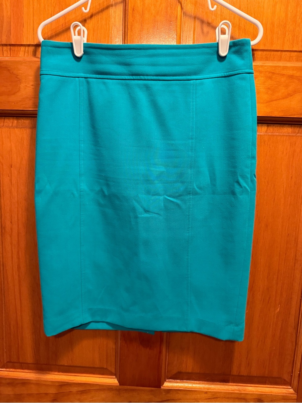LOFT Teal Pencil Skirt - Sleek Workwear